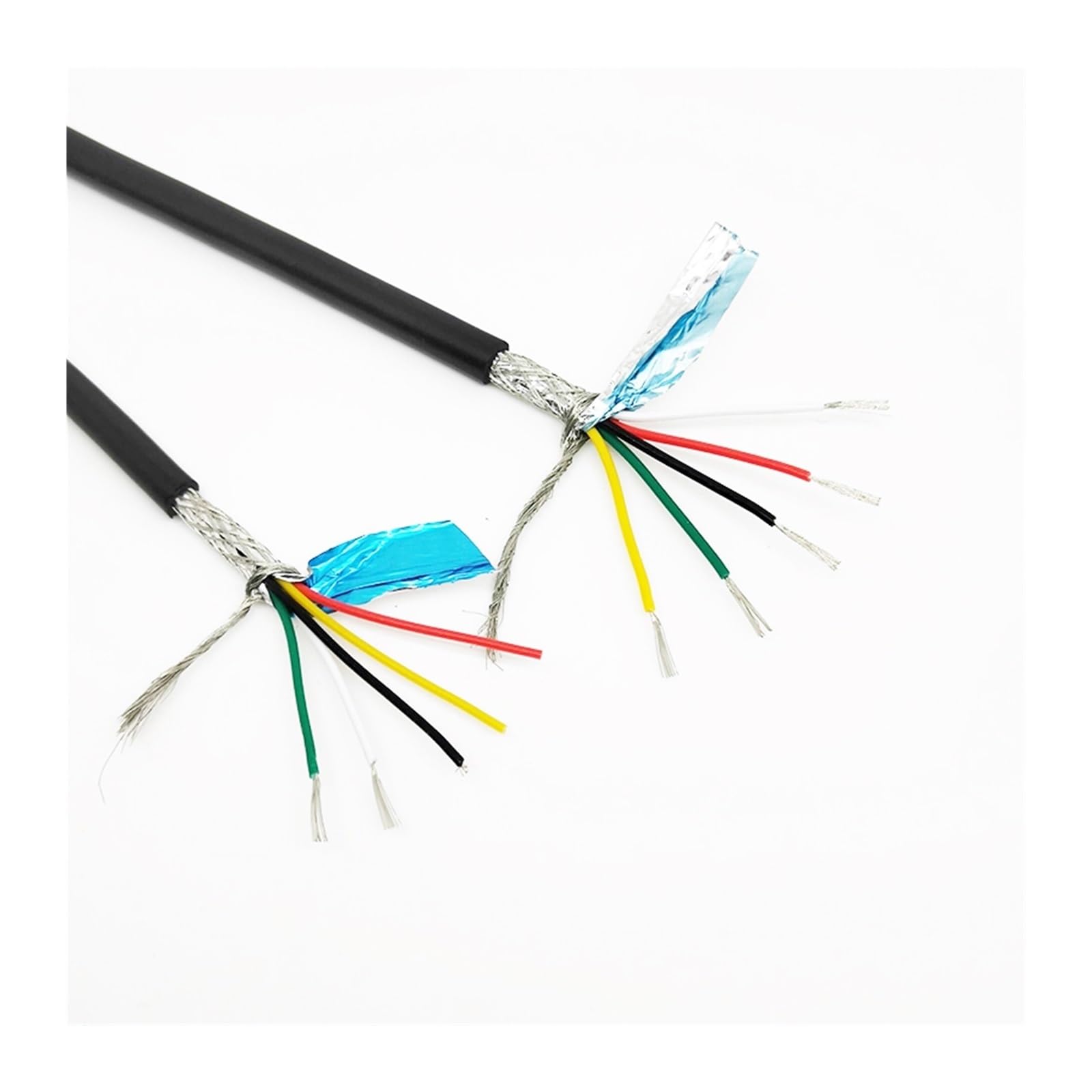 Ekranowany kabel sterowniczy RVVP 10/20 m, 2–8 żył 26–18AWG