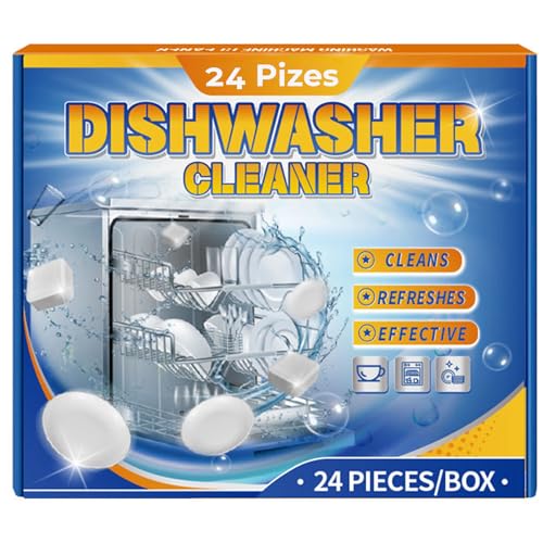 Catálogo para Comprar On-line Sal para Lavavajillas favoritos de las personas. 36 TTMXI Limpiador de Lavavajillas - 24 Tabletas Desincrustantes para Eliminar Cal, Grasa y Olores, Limpieza Profunda y Eficaz, Apto para Todo Tipo de Lavavajillas