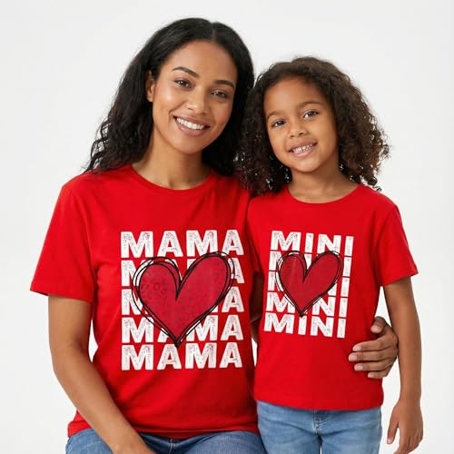 Image of Unique Baby Besties Mommy and Me Matching Mothers Day Shirts