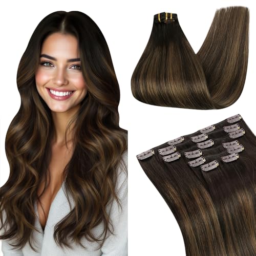 Ugeat Human Hair Clip in Extensions