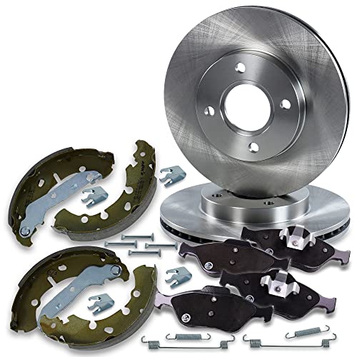 ATEC Germany Bremsenset Vorderachse inkl. Bremsscheiben Ø 258 mm Belüftet