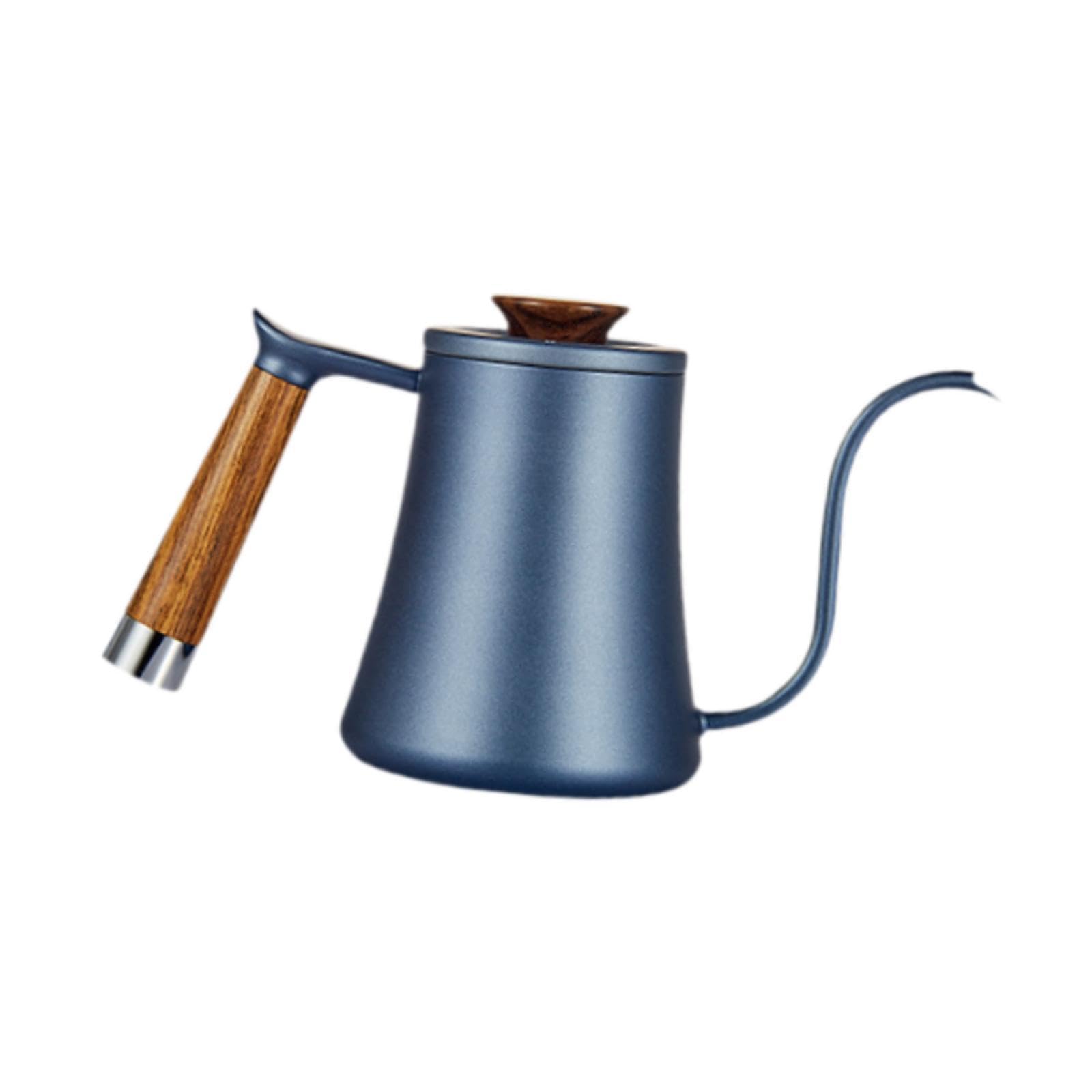 BNF Coffee Kettle Gooseneck Kettle Spout Pot for Outdoor Indoor Cafe Shop Picnic Blue 600ml | Home & Garden | Kitchen, Dining & Bar | Small Kitchen Appliances | Coffee & Tea Makers | Tea Kettles 3