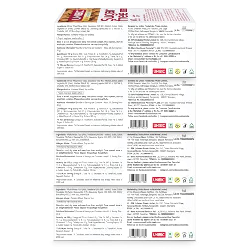 Image of Unibic Sugar Free Cashew Cookies 270gm (Pack of 3)