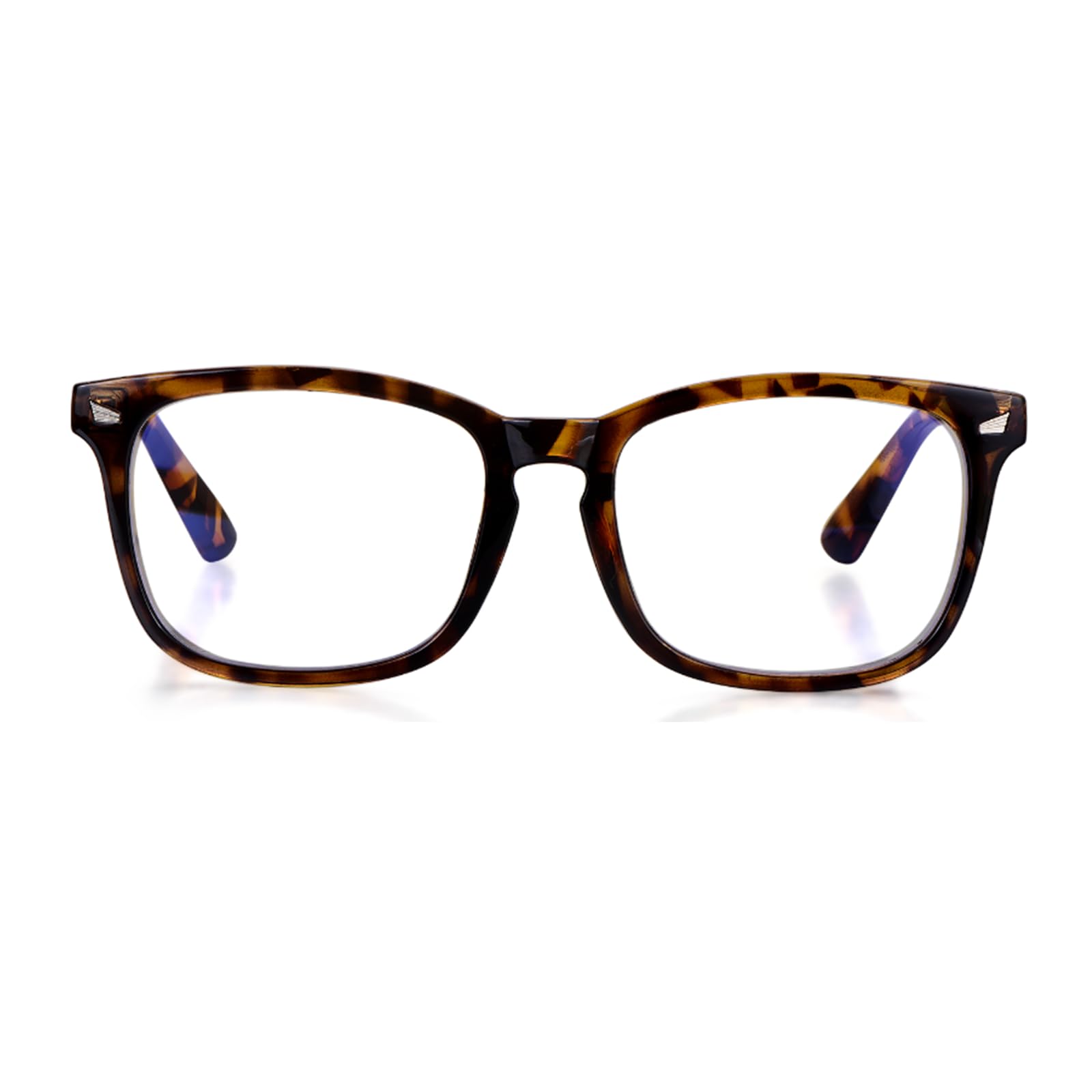 minlen Blue Light Blocking Glasses for Women/Men Clear Frame Square Eyeglasses Computer Gaming Screen Glasses