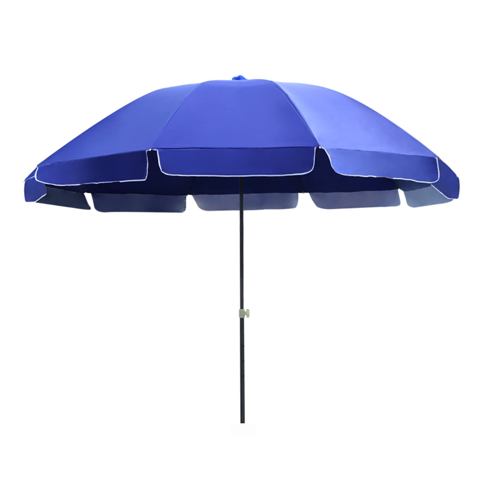 Ombrellone da Giardino, da Balcone, da Spiaggia, da 2,6 m, in Acciaio, Regolabile in Altezza, Impermeabile e con Protezione Solare, da Tavolo, per Giardino, Piscina, Prato.,