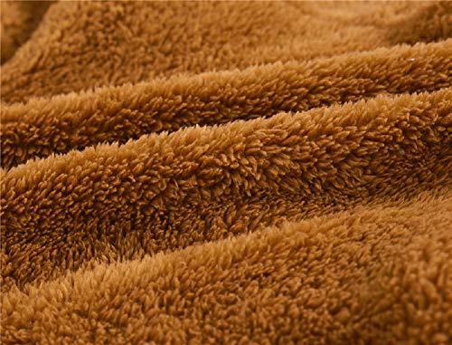 Image of Toddler Girls Boys Fleece Hoody Jacket Zip Up Teddy Coat Warm Winter Outwear