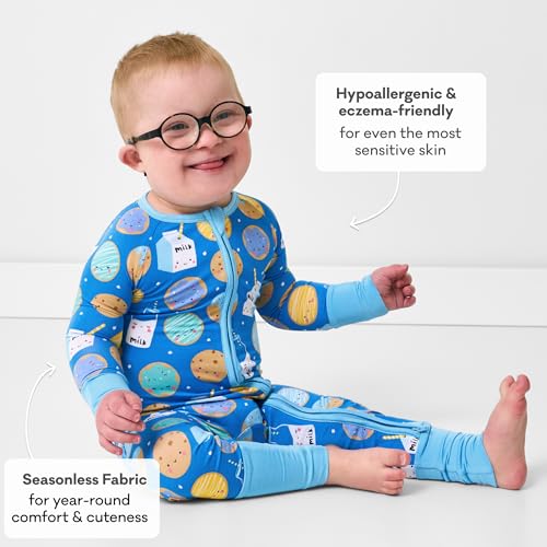 image for Little Sleepies Pajamas for Baby Boys & Girls, Viscose from Bamboo Bab