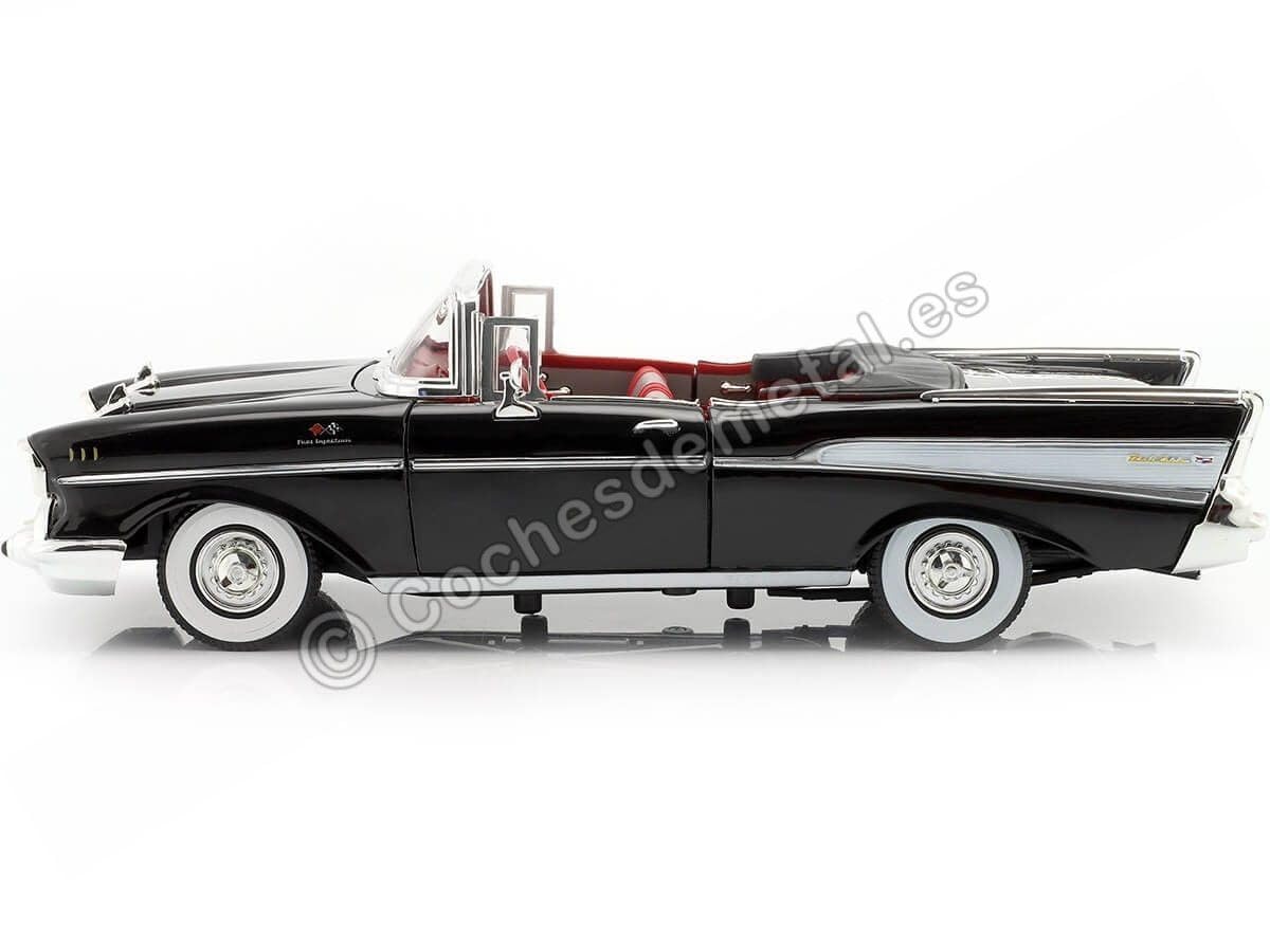 1/18 Auto World 007 Dr.NO シボレー ベルエア 1957 Chevrolet Bel Air Convertible Black James Bond 007 