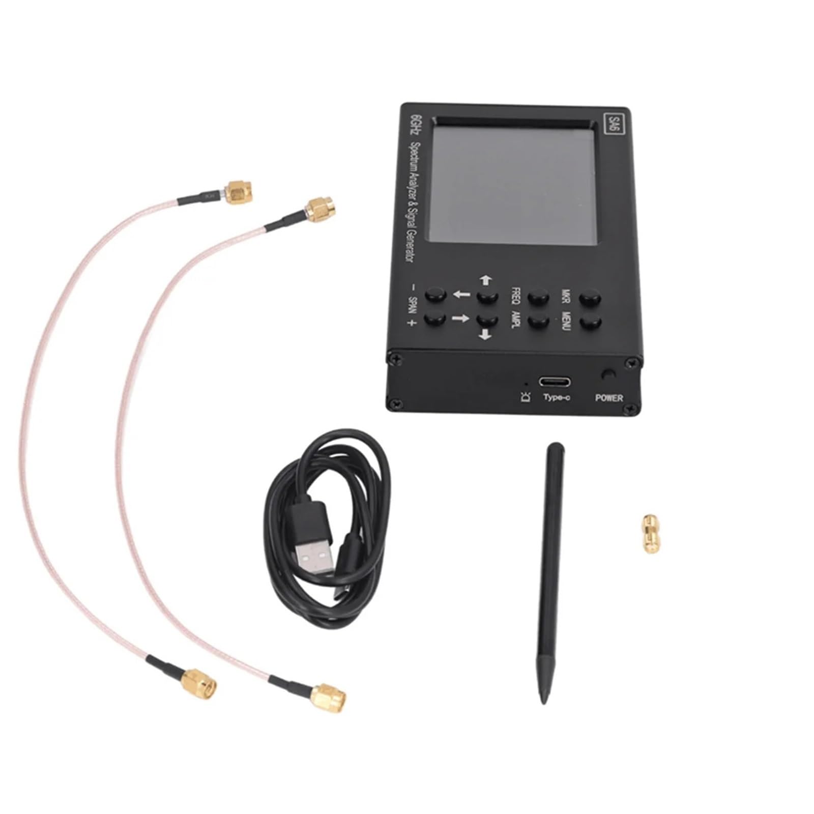 Analizator sieci, SA6 przenośny analizator widma 6GHz i generator sygnału TO, 2G, 3G, 4G, LTE, CDMA, DCS, GSM, GPRS,GLONASS