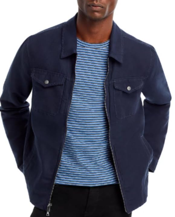 John Varvatos Men's Santiago Shirt Jacket