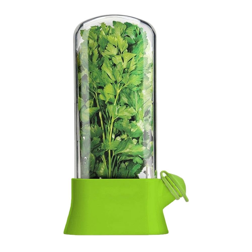 Contenitori per erbe fresche, contenitore per verdure ed erbe aromatiche, per coriandolo, prodotti freschi, frigoriferi, contenitori ermetici per alimenti, conservanti per erbe ecologiche