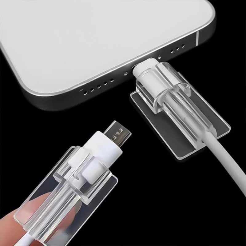 Generic Transparent Type-C Cable Protector, 5 Pieces - Image 4