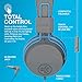 JLab JBuddies Studio On-Ear Kids Wired Headphones, Toddler Headphones, Kid Safe, Studio Volume Safe, Volume Limiter, Folding, Adjustable, Noise Isolation, with Mic (Graphite/Blue)