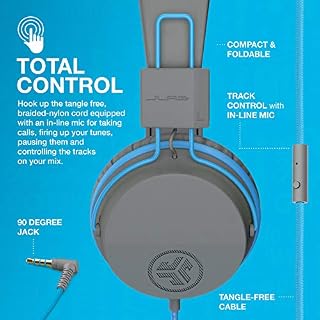 JLab JBuddies Studio Casque Audio avec Fil pour Enfants, Casque Câblé Filaire Supra-Auriculaire pour Jeunes Oreilles… - Les Beatles, Paul McCartney, John Lennon, RIngo Starr, George Harrison JLab JBuddies Studio Casque Audio avec Fil pour Enfants, Casque Câblé Filaire Supra-Auriculaire pour Jeunes Oreilles… – Image 4