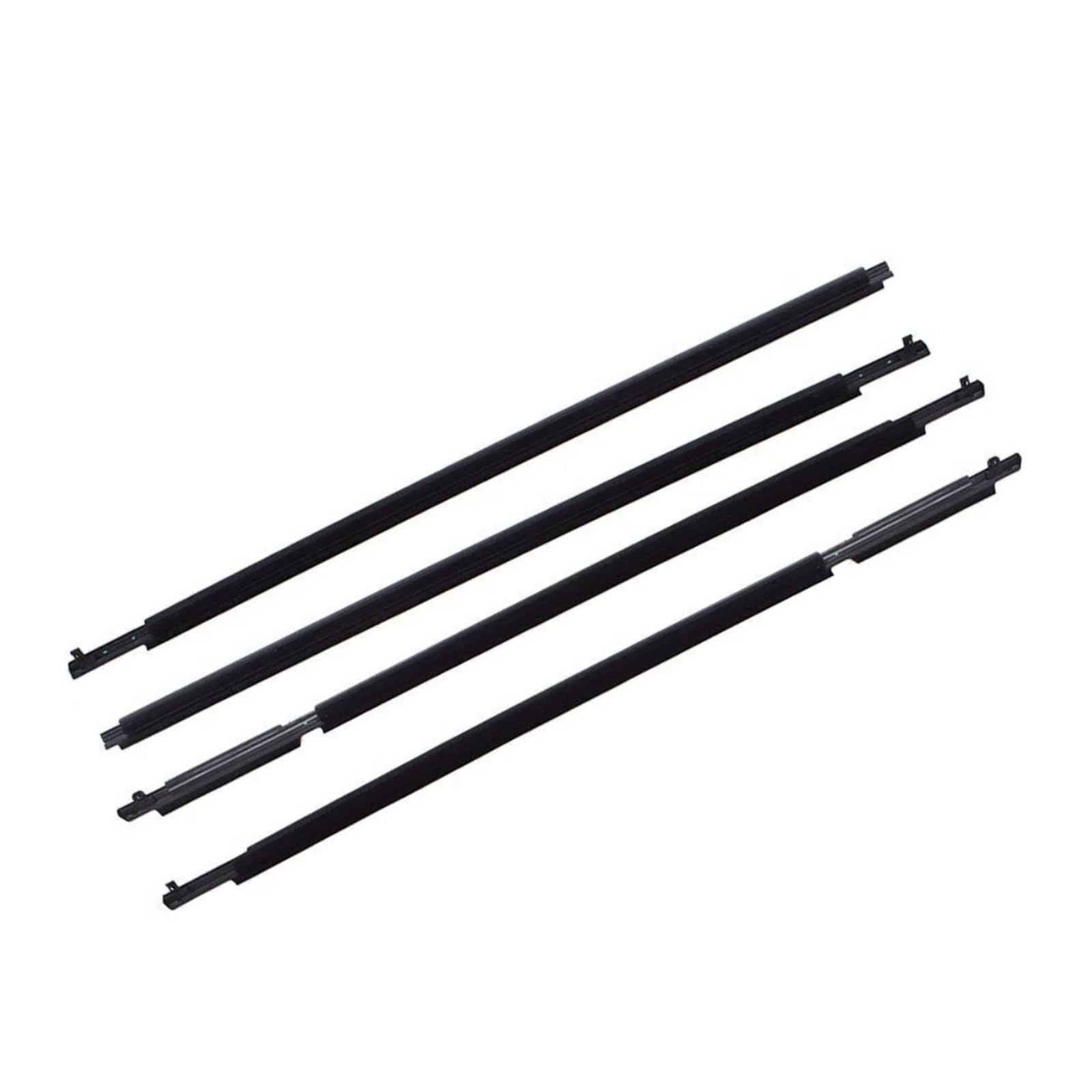 4Pcs Car Window Weatherstrip Compatible with Toyota RAV4 2009-2012 75720-0R020 75710-0R020 75740-0R020 75730-0R020