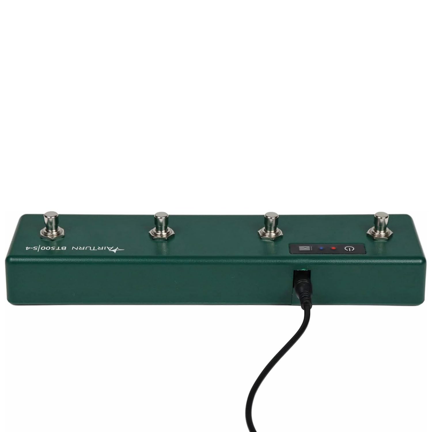 Airturn BT500-S4 Bluetooth Fußschalter Footswitch Controller Fernbedienung mit keepdrum 9V Netzteil