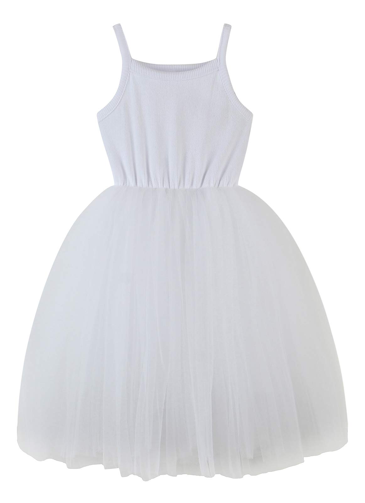 BTGIXSF Baby Girls Tutu Dress Long Sleeve Toddler Sleeveless Dresses Infant Tulle Sundress