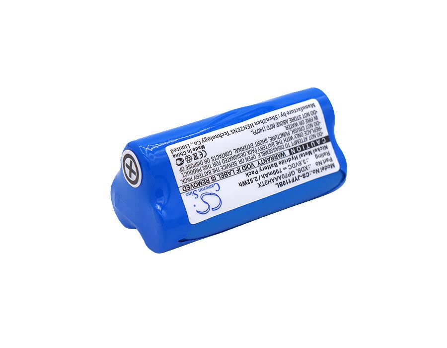 VI VINTRONS Battery for JAY Transmitter XDE, UDB2, UDE Transmitter, UWB A001, VUF110, GP70AAAH3TX, XDB,