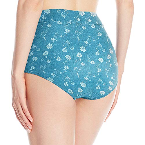 Image of Warner's Women's No Pinching No Problems Hi Cut Brief Panty
