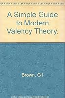 A Simple Guide to Modern Valency Theory B0007DOHCC Book Cover