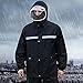 Ropa impermeable- Traje De Lluvia Para Hombres Ropa Impermeable (Chaqueta Para La...