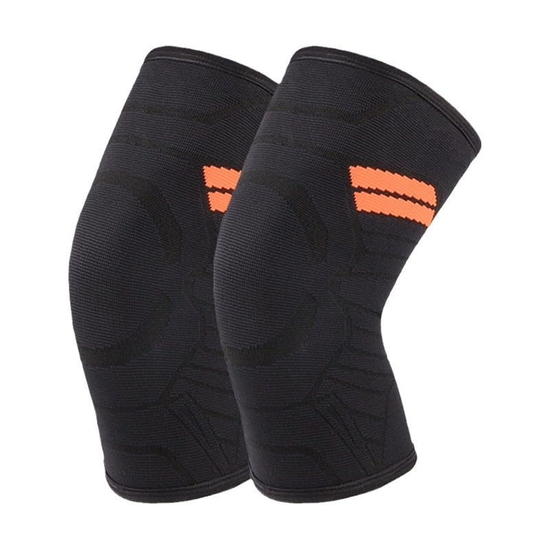 Nylon Sports Knitted Knee Pads Men's and Women's Anti-slip Meniscus Professional