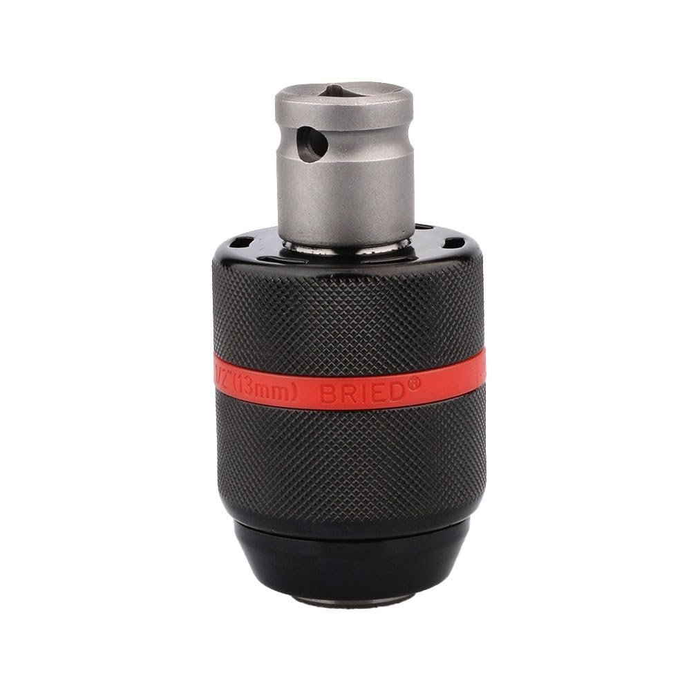 Mini mandrino per trapano Mandrino autoserrante Heavy Duty 1/2-20UNF, adattatore esagonale/SDS/femmina quadrata for conversione avvitatore a percussione