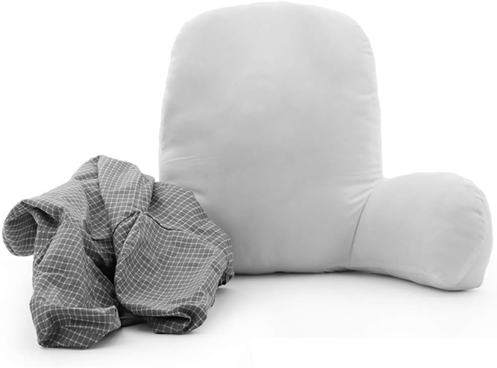 JSEIAJB Lumbar Pillow - Lumbar Support Back Pillow Office Chair and Car Seat Cushion Memory Foam with Adjustable Strap and Breathable(Gray)