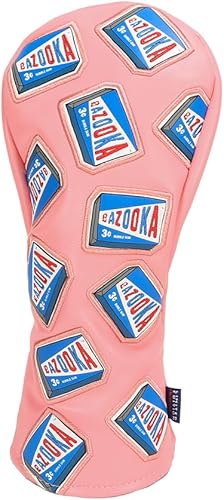 CMCDESIGN Cubierta personalizada para cabeza de calle de golf Bazooka Wrapper - Forro suave de guante - Elementos de diseño incluyen diseño