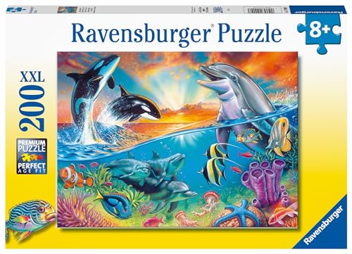 Ravensburger Kinderpuzzle - 12900 Ozeanbewohner - Unterwasser-Puzzle für...