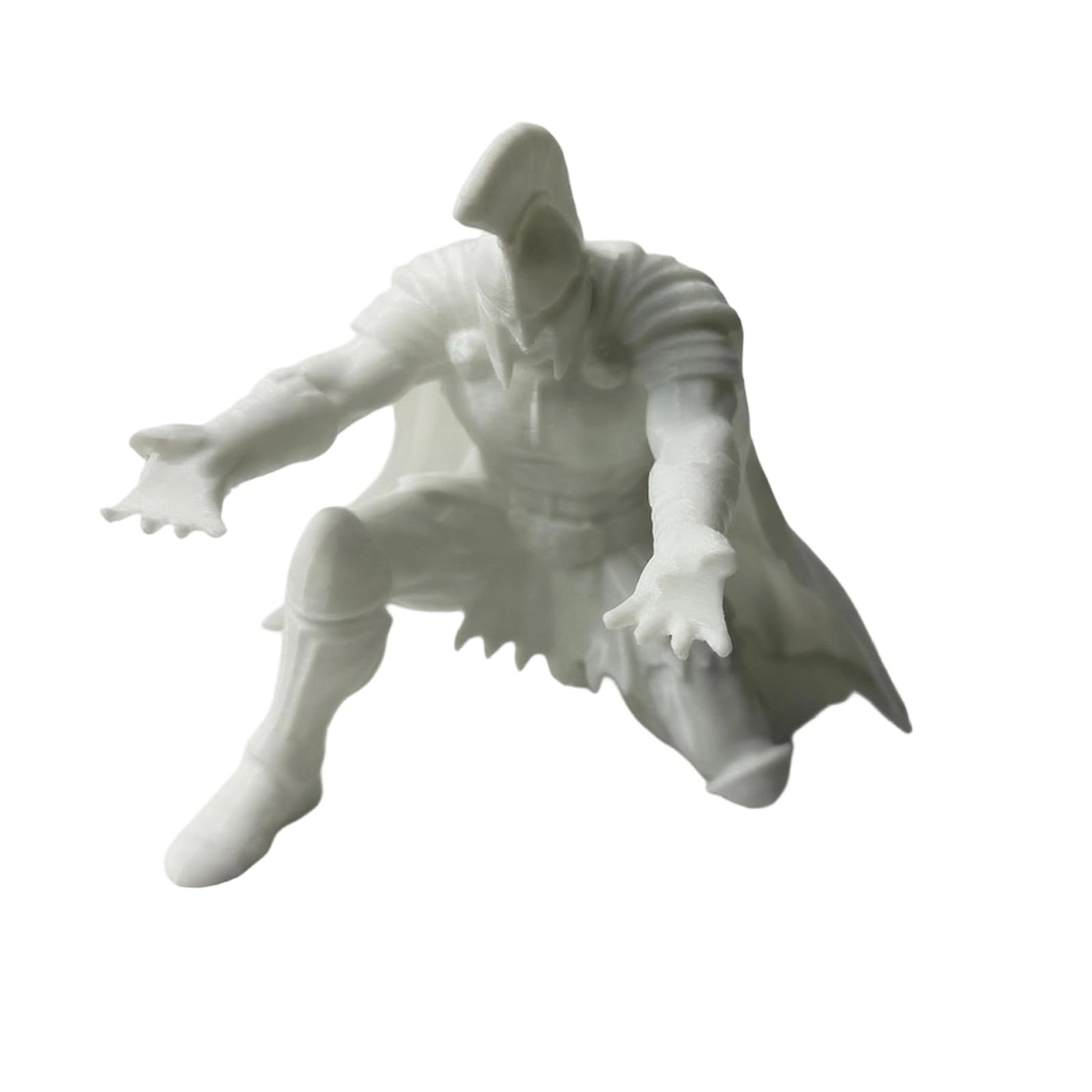 Glifora 3D Printed Man Pen Holder - Kneeling Soldier, Grim Reaper, Ninja, Knight, Warrior and Statue of Liberty Pencil Stand, Home Office Decoration Ornament