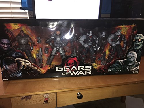 Gears of War 7" Action Figure Box Set of 4