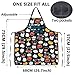 CMNIM Cartoon Mouse Aprons Mouse Cooking Aprons with Pockets Colorful Mouse Kitchen Baking Home Chef Aprons Mouse Lover Gifts (25527 Cartoon Mouse A)