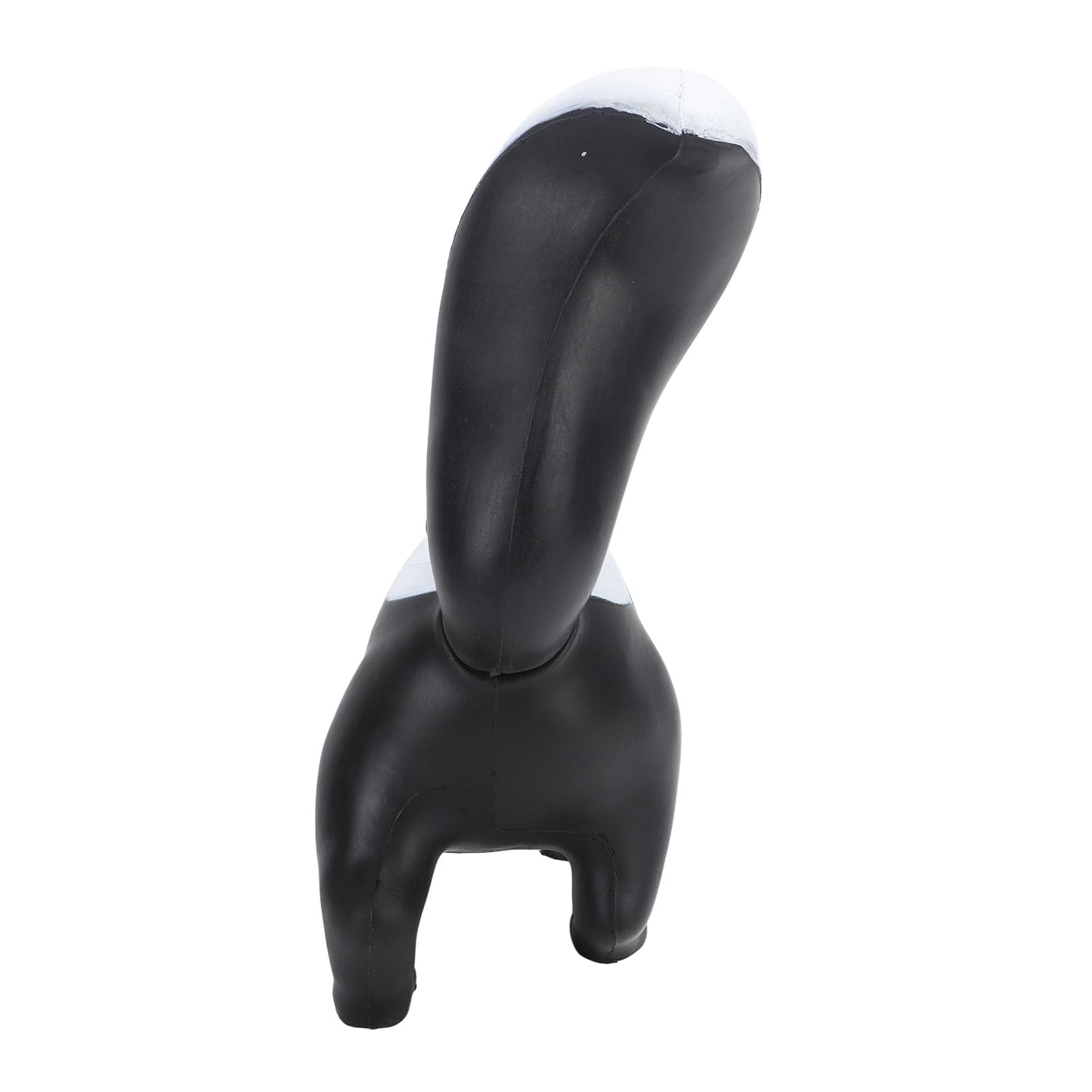 POENVFPO Bersaglio per Tiro con L', Bersaglio per Tiro con L' Portatile in PU 3D Skunk Animal con Design Realistico, per Allenamento All'aperto e Pratica in Cortile