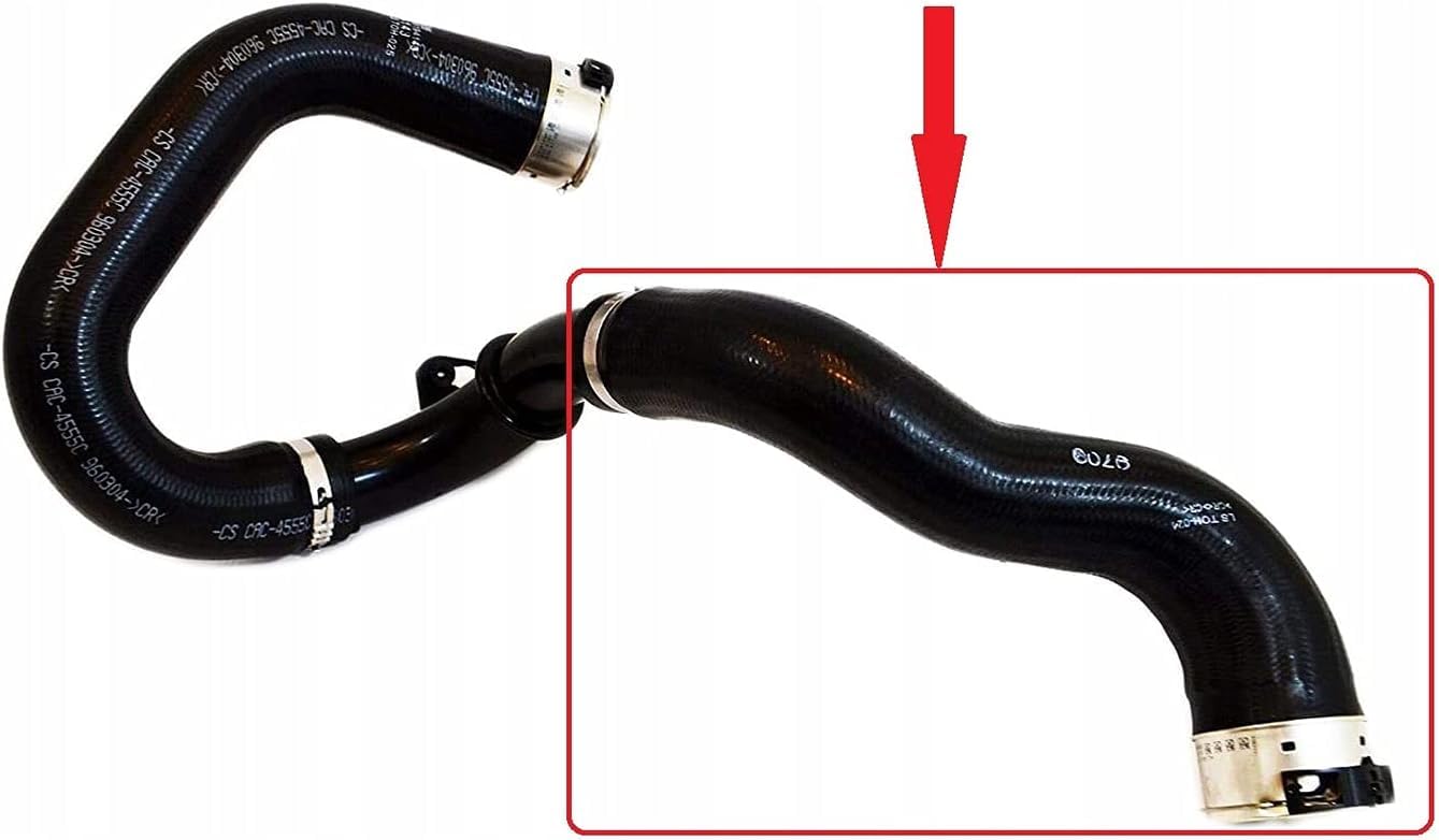 Kevlar Nero Tubo Intercooler Turbo Compatibile Trax 1.7 TD Opel Mokka X 1.7 CDTI 95194143 835134