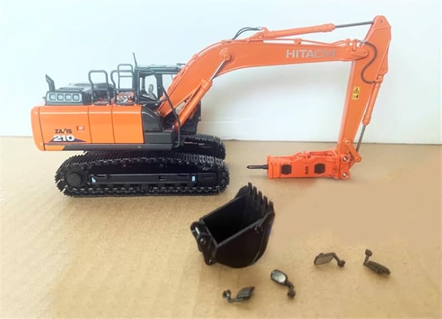 HITACHI ZAXIS210 ダイキャストモデル HITACHI ZAXIS210 ダイキャストモデル 1/50 Hitachi ZAXIS 210-5