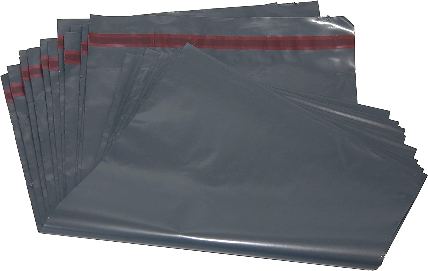 9x12 Inch Size | Grey Mailing Postal Bags | Polythene Plastic Postage Mailers Envelope | Self Sealing Adhesive | EUPLAST (2000)