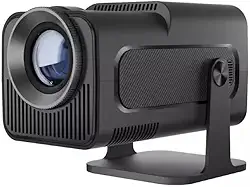 Mini Projetor HY-320 Portátil Full HD 1080p com Suporte 4K, Android 11, Wi-Fi 6, Bluetooth 5.0, 10000 Lúmens, Tela 150”, Correção Automática – Cinema em Casa