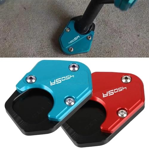 Extension de support moto 450 SR idéale pour stationner sur herbe et sable