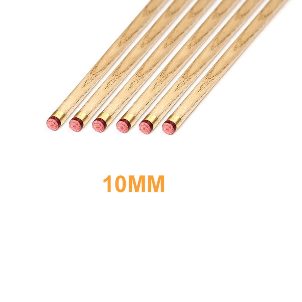 YRU Stecca da Biliardo 57" Handcraft 3/4 Snooker Stecca Frassino da 10mm Punta con Estensione Confezionata in Custodia con Cue