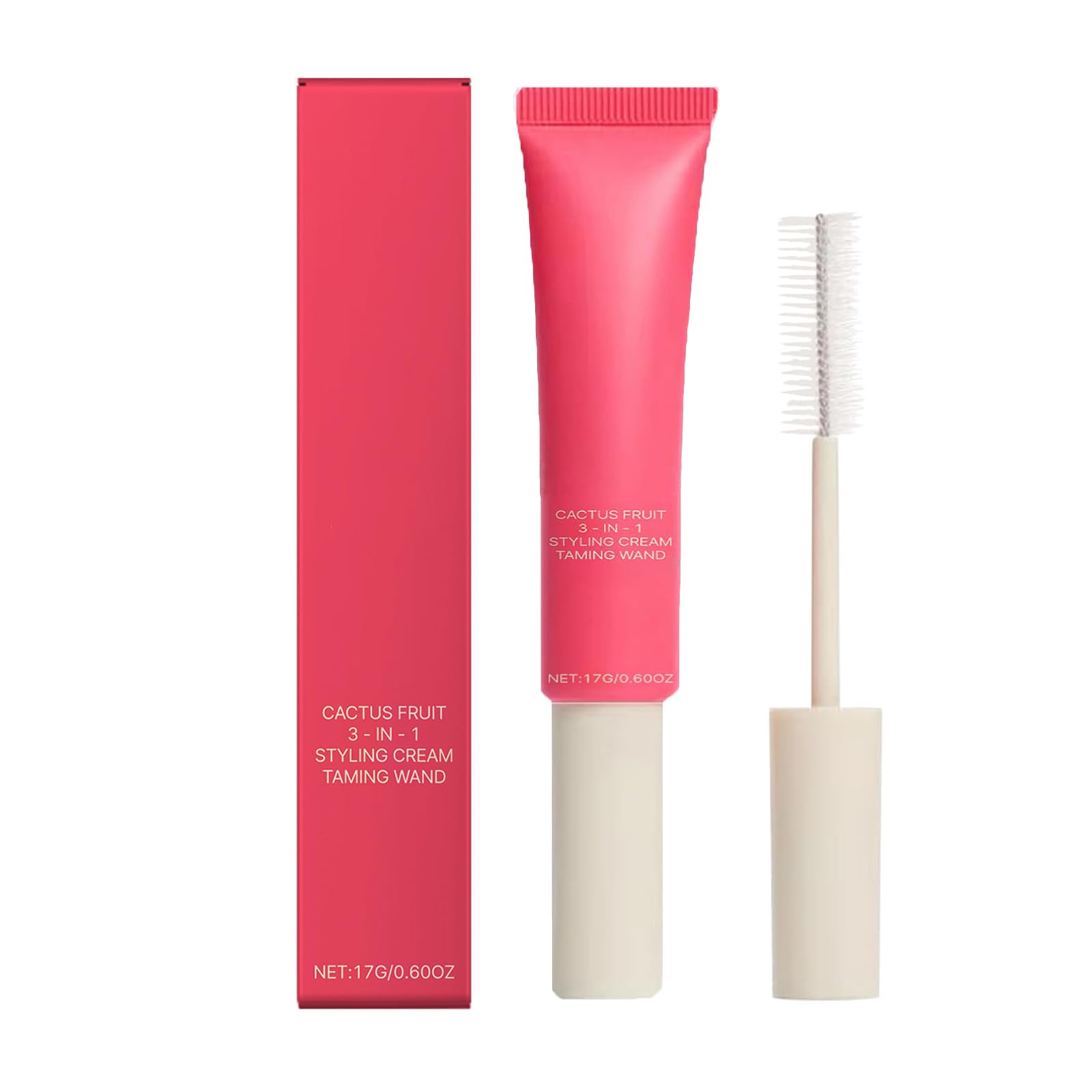3-In-1 Hair Cactus Fruit Styling Cream & Hair Taming Wand– Hair Care Styling Cream,Tame F…