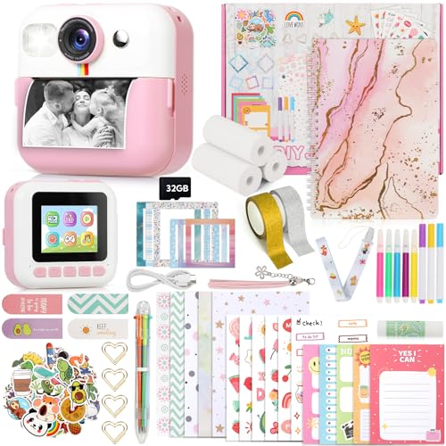 Photomaker Kit 1080P Instant Print Camera for Kids