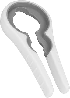 Metaltex Flexible Jar and Bottle Opener, White