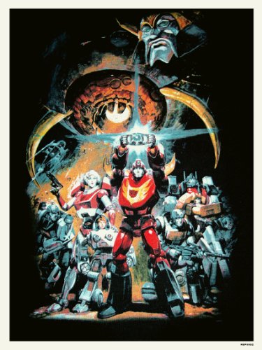 onthewall Transformers The Movie Poster Art Print (Msp002)