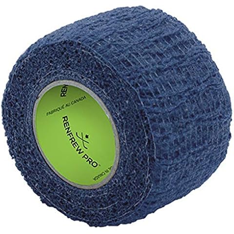 Renfrew Stretchrap Grip Tape Scapa Hockey Stick, 1 Roll (1.5"/6yds, Blue) Cover