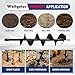 Auger Drill Bit Earth Bit 6 x 31 inch Garden Spiral Drill Bit Post or Umbrella Hole Digger with 3/4 Shaft
