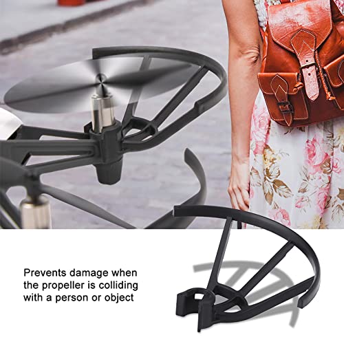 Propeller Protector Kompatibel für 4 Pcs schwarz Kunststoff Drohne Propeller Klingen Guard Schutzhülle
