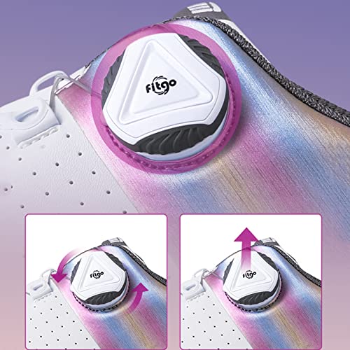 Professionele Anti-Skid Waterdichte Golf Sneakers voor dames met with Lace System Outdoor Comfortabele women Golf Walking Trainers Shoes - Image 4