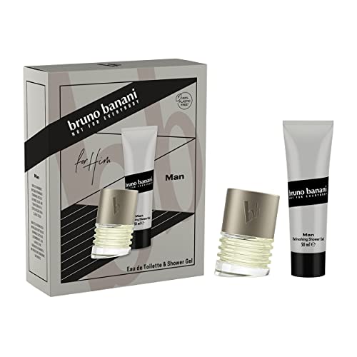 bruno banani Geschenkpackung Man Eau de Toilette 30ml + Duschgel 50ml – Ansicht 3