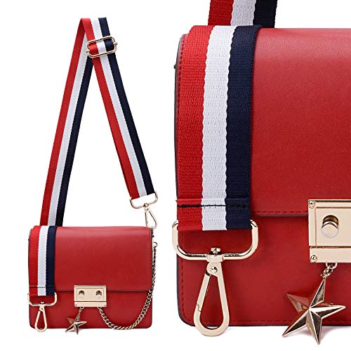 Image of ZOOEASS Wide Shoulder Strap Adjustable Replacement Belt Crossbody Canvas Bag Handbag